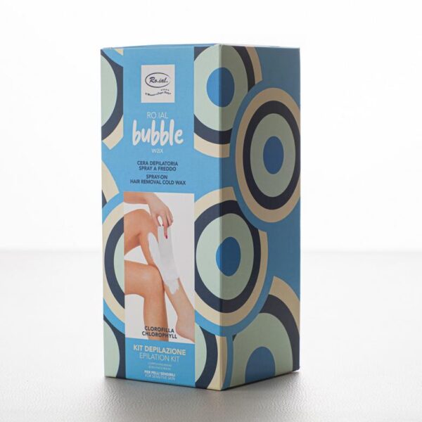 ΚΙΤ ΑΠΟΤΡΙΧΩΣΗΣ SPRAY BUBBLE WAX CLOROFILLA - SENSITIVE SKIN 150ml
