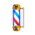 BARBER POLE BB-02 GOLD LARGE 148197