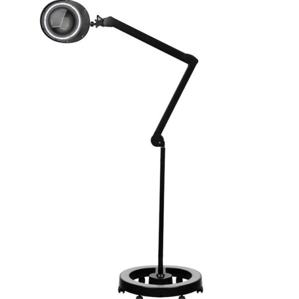 ΦΑΚΟΣ ΜΕ LED 6025 5D ΤΡΟΧΗΛΑΤΟΣ ΜΑΥΡΟΣ 126453