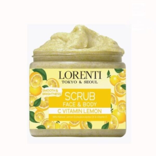 LORENTI FACE & BODY SCRUB LEMON 500ml