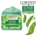 LORENTI FACE & BODY SCRUB GREEN TEA 500ml