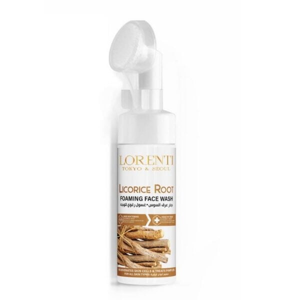LORENTI LICORICE FOAMING FACE WASH 150ml