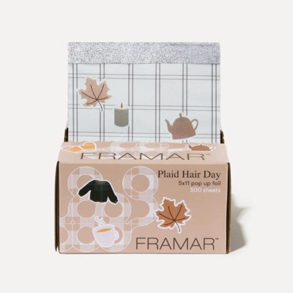 ΑΛΟΥΜΙΝΟΧΑΡΤΟ ΦΥΛΛΑ 5X11 PLAID HAIR DAY FRAMAR 500TEM 13060