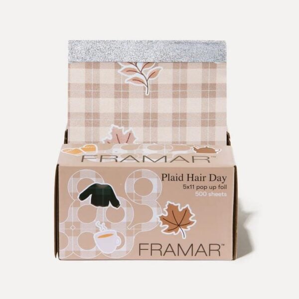 ΑΛΟΥΜΙΝΟΧΑΡΤΟ ΦΥΛΛΑ 5X11 PLAID HAIR DAY FRAMAR 500TEM 13060