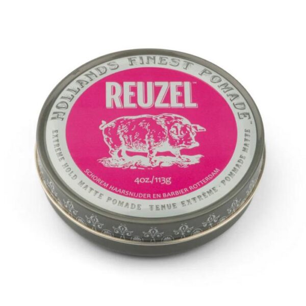 ΠΟΜΑΔΑ REUZEL EXTREME PINK MATTE POMADE 113g