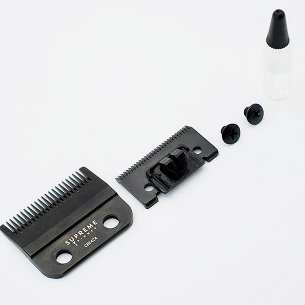 ΚΟΠΤΙΚΟ SUPREME CLIPPER STAINLESS STEEL FADE BLADE BLACK