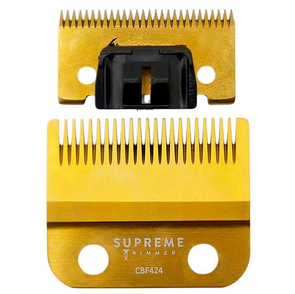 ΚΟΠΤΙΚΟ SUPREME CLIPPER STAINLESS STEEL FADE BLADE GOLD