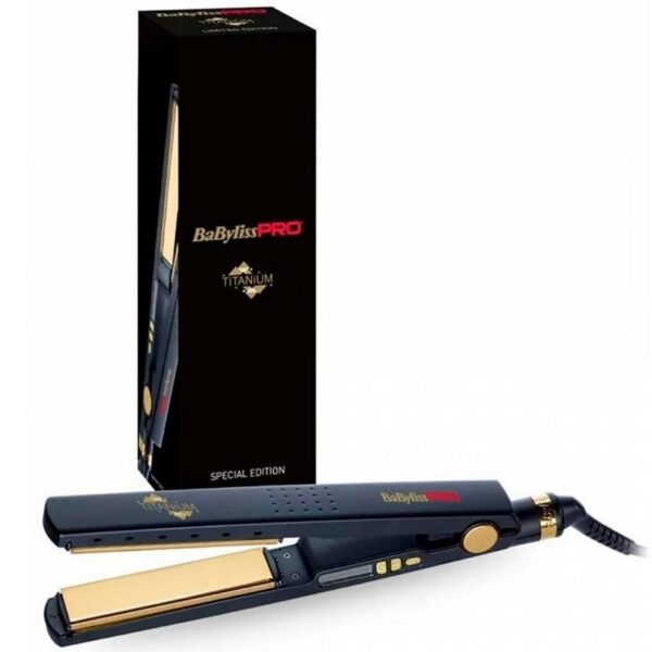 ΜΑΣΙΑ ΙΣΙΩΤΙΚΗ BABYLISS PRO BAB3091BKTE TITANIUM ΜΑΥΡΗ