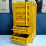 ΕΡΓΑΛΕΙΟΦΟΡΟΣ 2 ΘΕΣΕΩΝ CONTAINER STYLE YELLOW