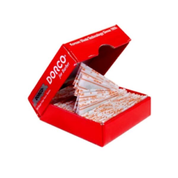 ΞΥΡΑΦΑΚΙΑ DORCO FOR BARBER RED 100ΤΕΜ