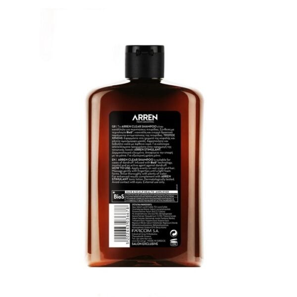 ARREN CLEAR SHAMPOO 400ml