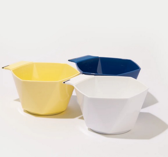 ΜΠΩΛ ΒΑΦΗΣ FRAMAR WHITE N' WIPE COLOR BOWLS LIMONCELLO 3τεμ 91087