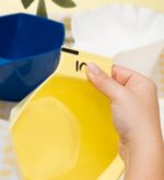 ΜΠΩΛ ΒΑΦΗΣ FRAMAR WHITE N' WIPE COLOR BOWLS LIMONCELLO 3τεμ 91087