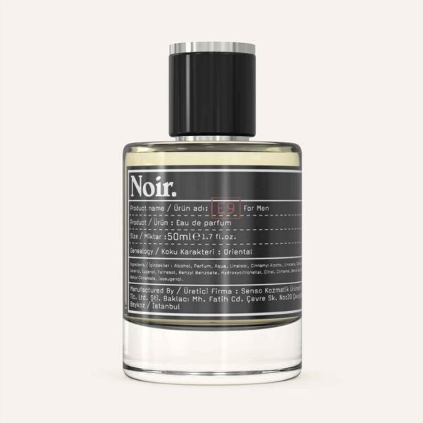 ΚΟΛΩΝΙΑ NOIR MAN E9 EDP PARFUM 50ml