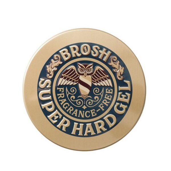 BROSH UNSCENTED SUPER HARD GEL 200gr