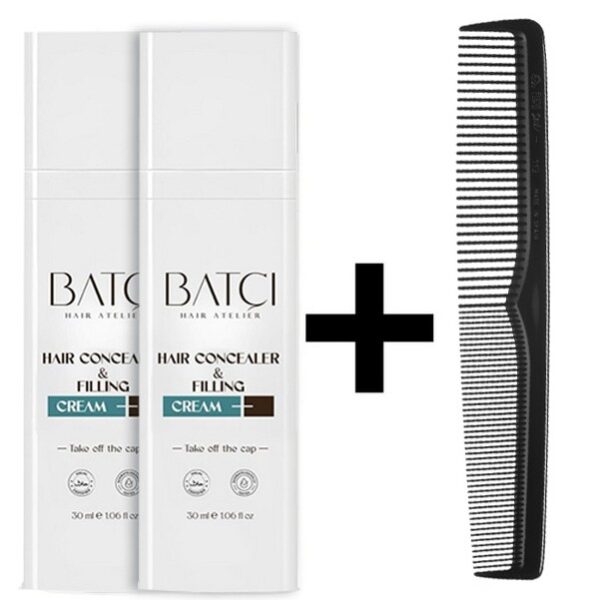 BATCI HAIR CONCEALER AND FILLING CREAM 30ml 2τεμ + ΔΩΡΟ ΧΤΕΝΑ