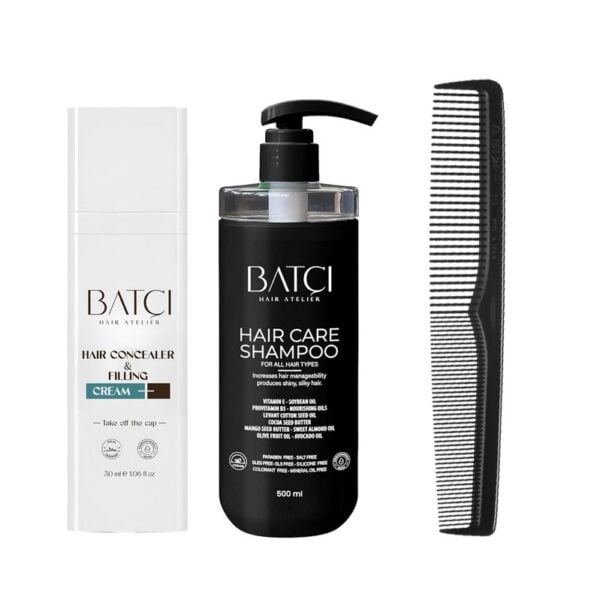 BATCI HAIR CONCEALER AND FILLING CREAM 30ml+HAIR SHAMPOO 500ml+ΔΩΡΟ ΧΤΕΝΑ