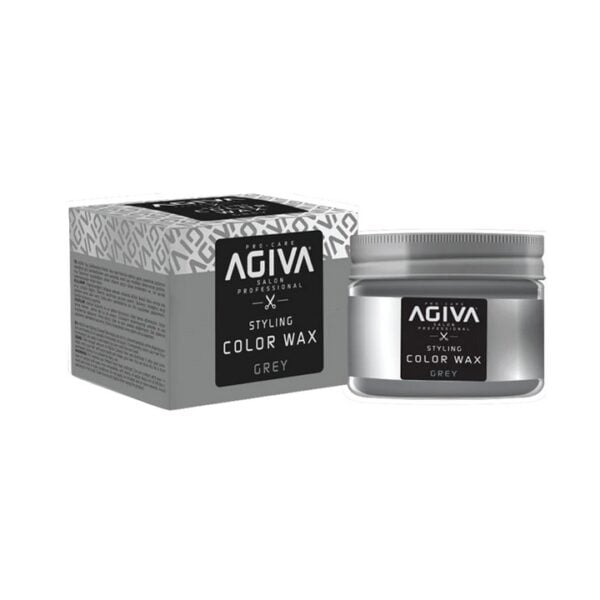 AGIVA HAIR STYLING COLOR WAX GREY 120ml