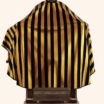 ΜΠΕΡΤΑ ΚΟΜΜΩΤΗΡΙΟΥ PRO STRIPE CAPE SATIN BM-S 2008 GOLD BARBER MOOD