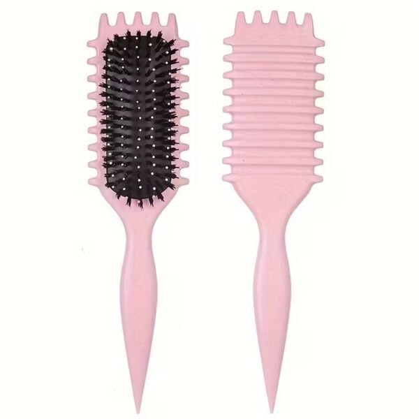ΒΟΥΡΤΣΑ CURLY HAIR BRUSH STYLING PINK AM22420