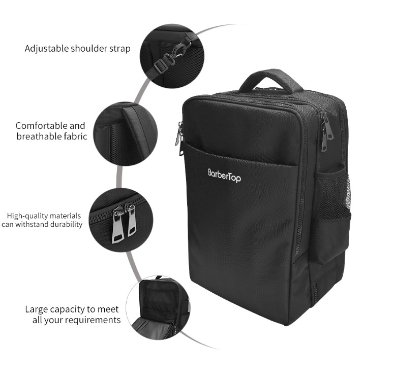 614876-1 ΤΣΑΝΤΑ BACKPACK BARBERTOP AT-5530