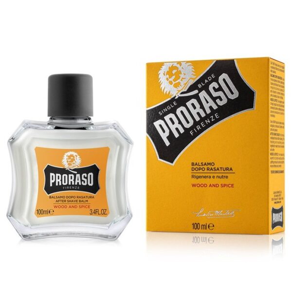 AFTER SHAVE BALM PRORASO WOOD AND SPICE 100ml