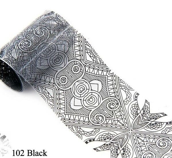 U.N. FOIL 102 BLACK