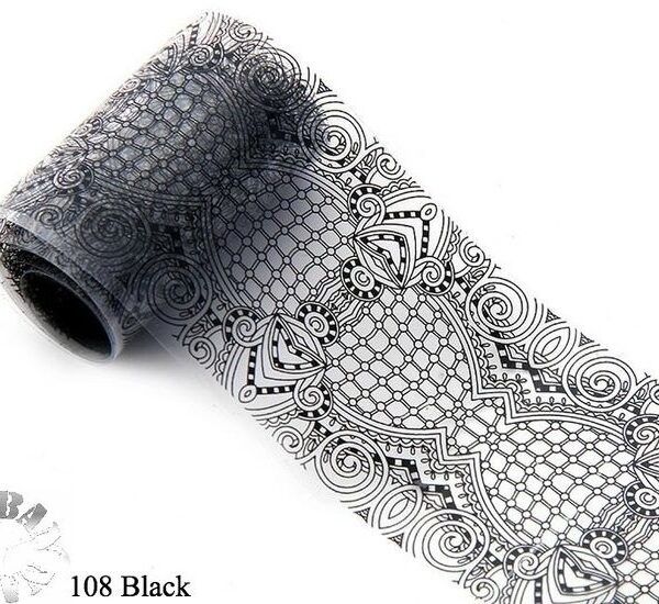 U.N. FOIL 108 BLACK