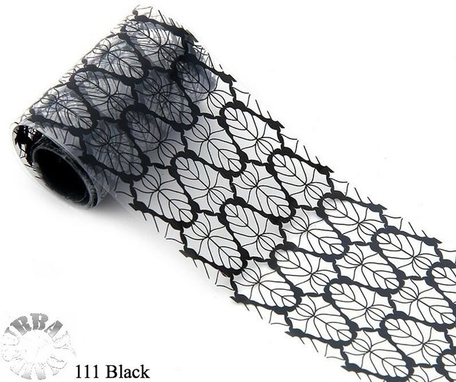 601429-1 U.N. FOIL 111 BLACK