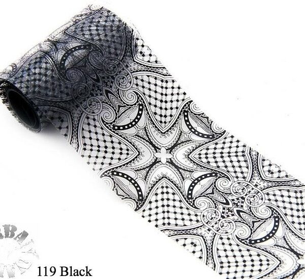 U.N. FOIL 119 BLACK