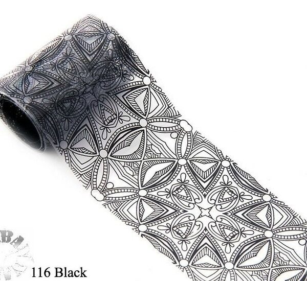 U.N. FOIL 116 BLACK