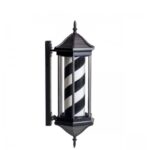 BARBER POLE BIG A311D ΑΣΠΡΟΜΑΥΡΟ 06D-70A