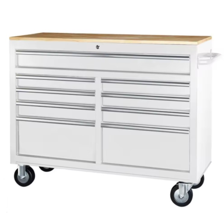 614975-1 ΕΡΓΑΛΕΙΟΦΟΡΟΣ CLASSIC TROLLEY 9 ΘΕΣΕΩΝ WHITE