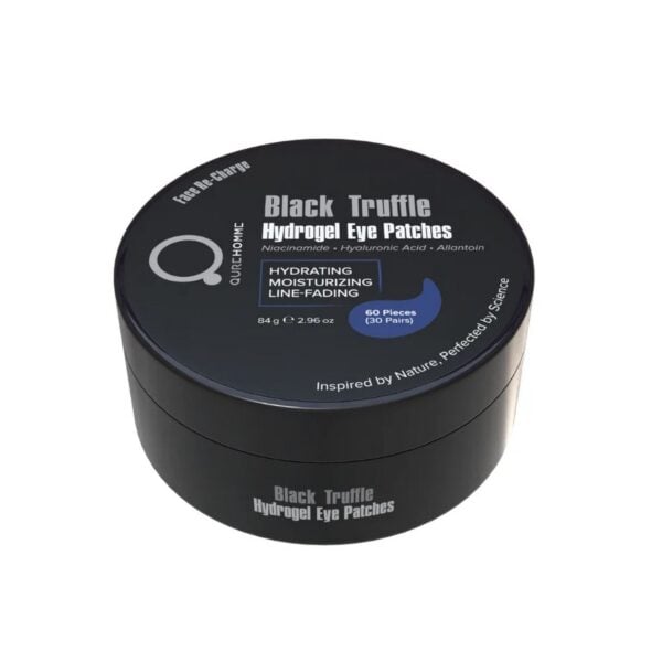QURE HOMME FACE RE-CHARGE BLACK TRUFFLE EYA PATCES HYDROGEL 84gr 60τεμ
