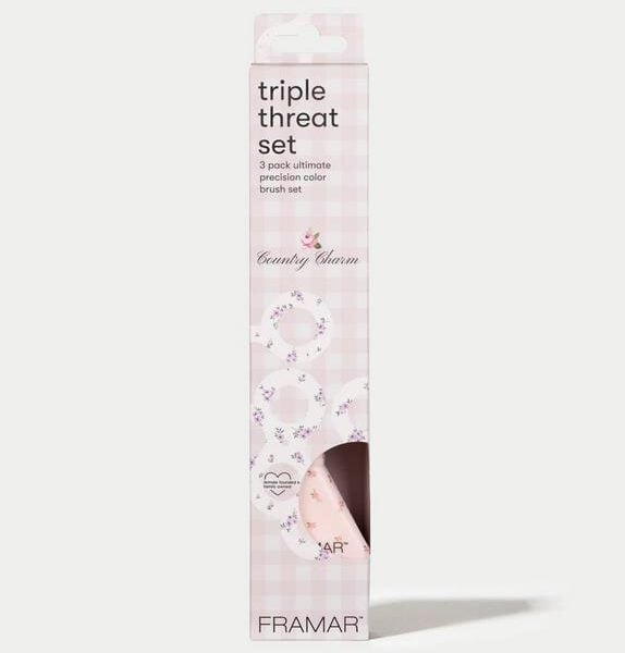 ΠΙΝΕΛΑ 3 ΤΜΧ FRAMAR COUNTRY CHARM - TRIPLE THREAT SET 91112