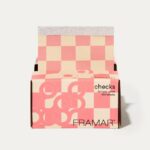ΑΛΟΥΜΙΝΟΧΑΡΤΟ ΦΥΛΛΑ 5X11 BEIGE/PINK CHECKERED FRAMAR 500ΤΕΜ 13089