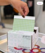 ΑΛΟΥΜΙΝΟΧΑΡΤΟ ΦΥΛΛΑ 5X11 GINGHAM SWITCH PINK/GREEN FRAMAR 500ΤΕΜ 13090