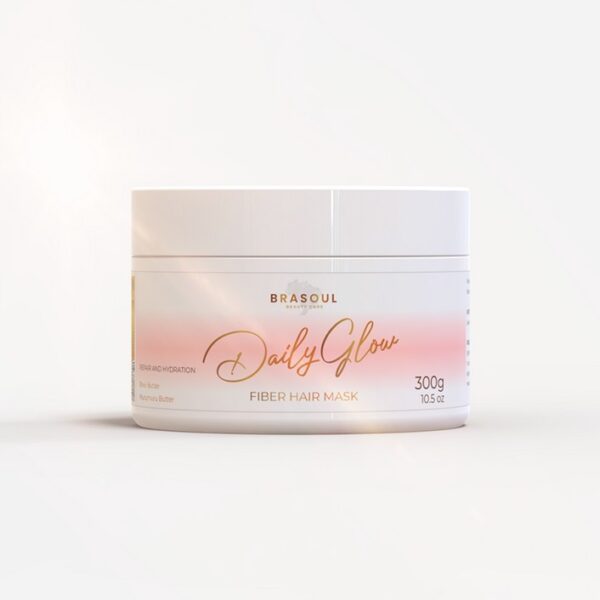 BRASOUL DAILY GLOW FIBER HAIR MASK 300gr