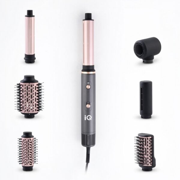 ΚΕΡΑΜΙΚΗ ΗΛΕΚΤΡΙΚΗ ΒΟΥΡΤΣΑ ΜΕ ΑΕΡΑ IQ AIRSTYLER 7 in 1 HD-1279 1300W