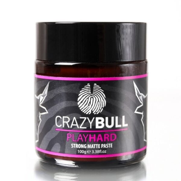ΠΟΜΑΔΑ CRAZY BULL PLAY HARD STRONG HOLD 100ml