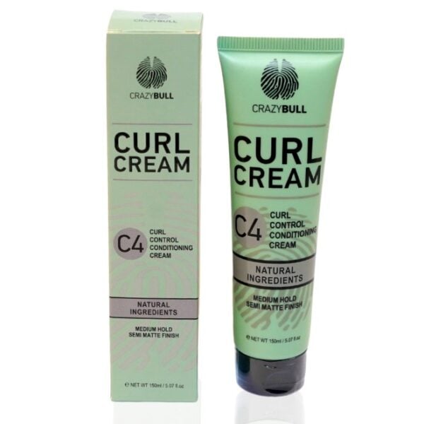 ΚΡΕΜΑ ΓΙΑ ΜΠΟΥΚΛΕΣ CRAZY BULL CURL CREAM C4 150ml
