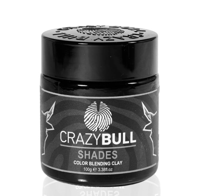*-1 ΠΟΜΑΔΑ CRAZY BULL SHADES COLOURED BLENDING CLAY 100ml