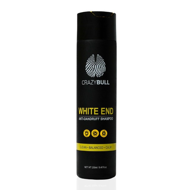 *-1 ΣΑΜΠΟΥΑΝ CRAZY BULL WHITE END ANTI-DANDRUFF SHAMPOO 250ml