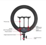 ΛΑΜΠΑ RING LED LIGHT 18ΚΑΙ ΒΑΣΗ