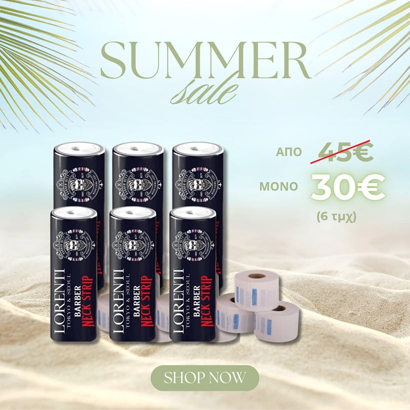 Salontech Summer Sales - 1 LORENTI ΧΑΡΤΙ ΛΑΙΜΟΥ ΛΕΥΚΟ X6 – Από 45 μόνο 30 - Image 1