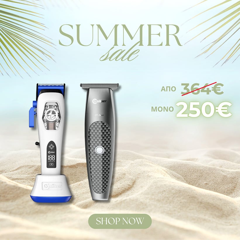 Salontech Summer Sales - 10 ΚΟΥΡΕΥΤΙΚΗ CALIBER DISRUPTOR ZR VECTOR MOTOR & ΚΟΥΡΕΥΤΙΚΗ CALIBER 38 SUPER TRIMMER - Image 1