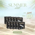 ΞΥΡΑΦΑΚΙΑ SILVERMAX CRYO SPUTTERED ΜΙΣΑ 100ΤΕΜ. Χ10