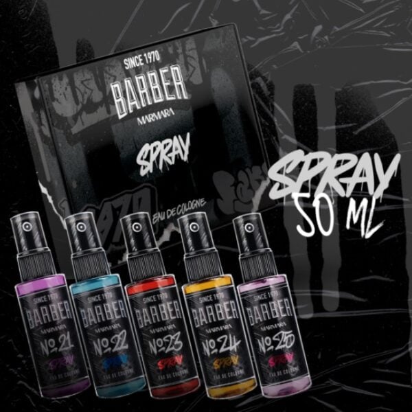 MARMARA BARBER COLOGNE 5 MIX SET SPRAY 50ml