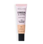 Makeup Revolution Conceal & Define Full Coverage Foundation F7 23ml
