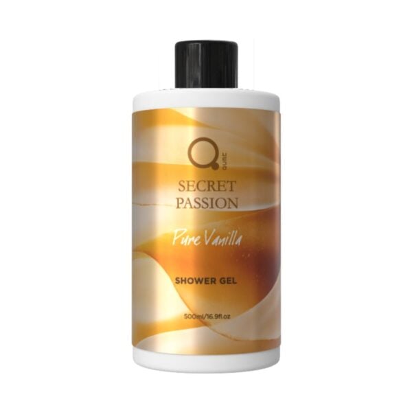 QURE SHOWER GEL SECRET PASSION PURE VANILLA 500ml